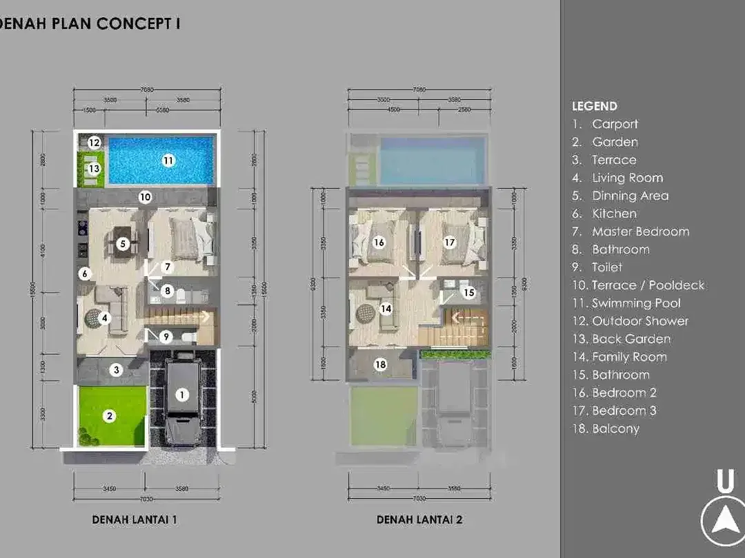 PERUMAHAN ONE GATE PURI GADING 2 MENIT DARI GWK & MALL SIDEWALK - Image 8 of 10