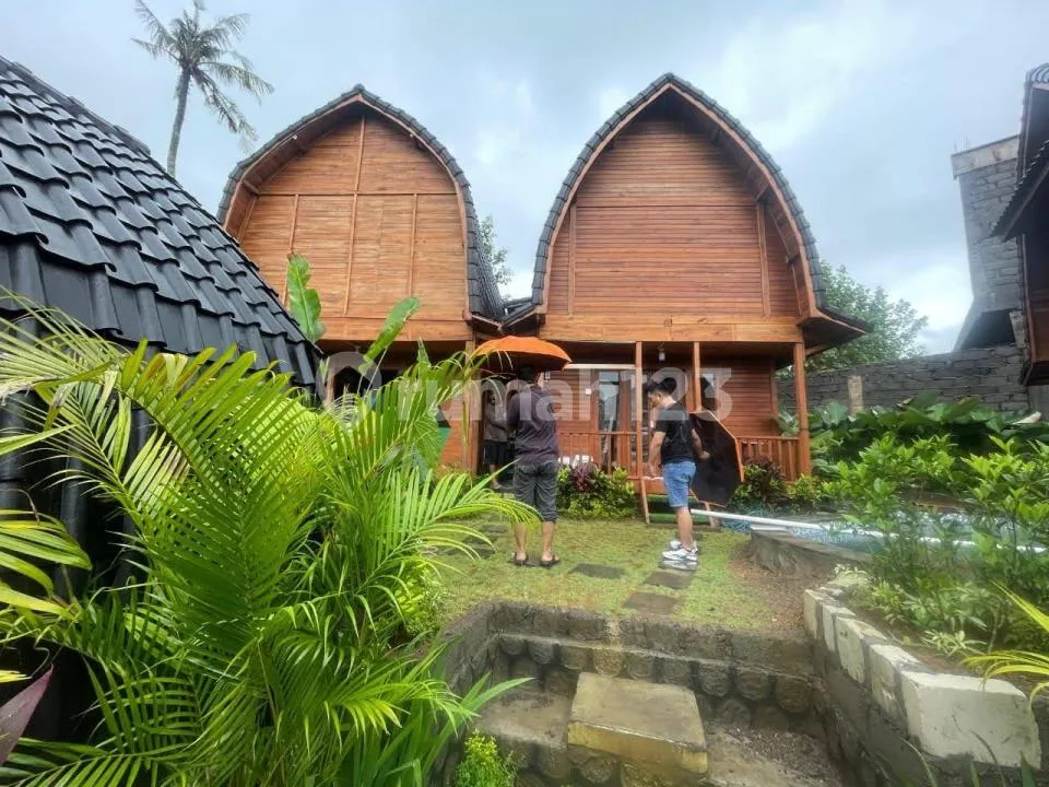 New Villa Model Joglo 2 Kolam Renang Strategis View Sawah Padonan (Brand New) - Image 3 of 4