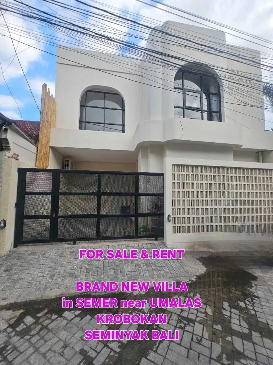 For sale or rent new villa at semer kuta - Image 1 of 10
