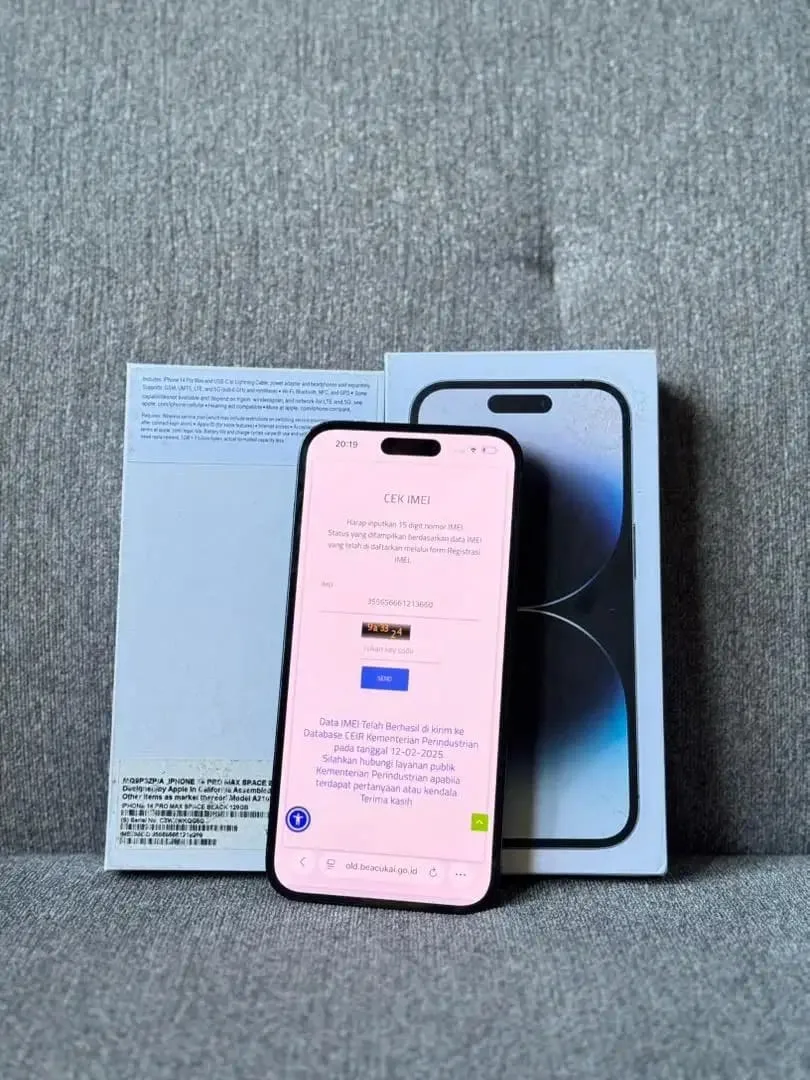 iPhone 14 Pro Max 128GB Bea Cukai Resmi - Image 2 of 4