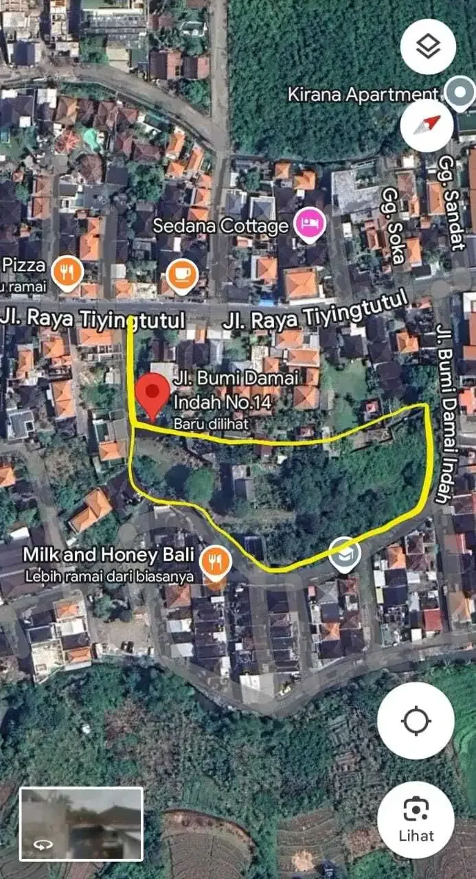 Tanah Strategis Lokasi Premium di Canggu Bali - Image 2 of 4