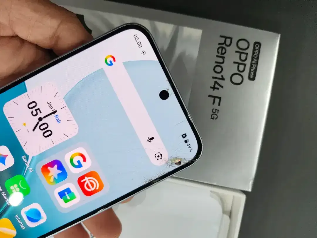 Jual Hp Second Oppo Reno 14F 5G 12/256 - Image 3 of 3