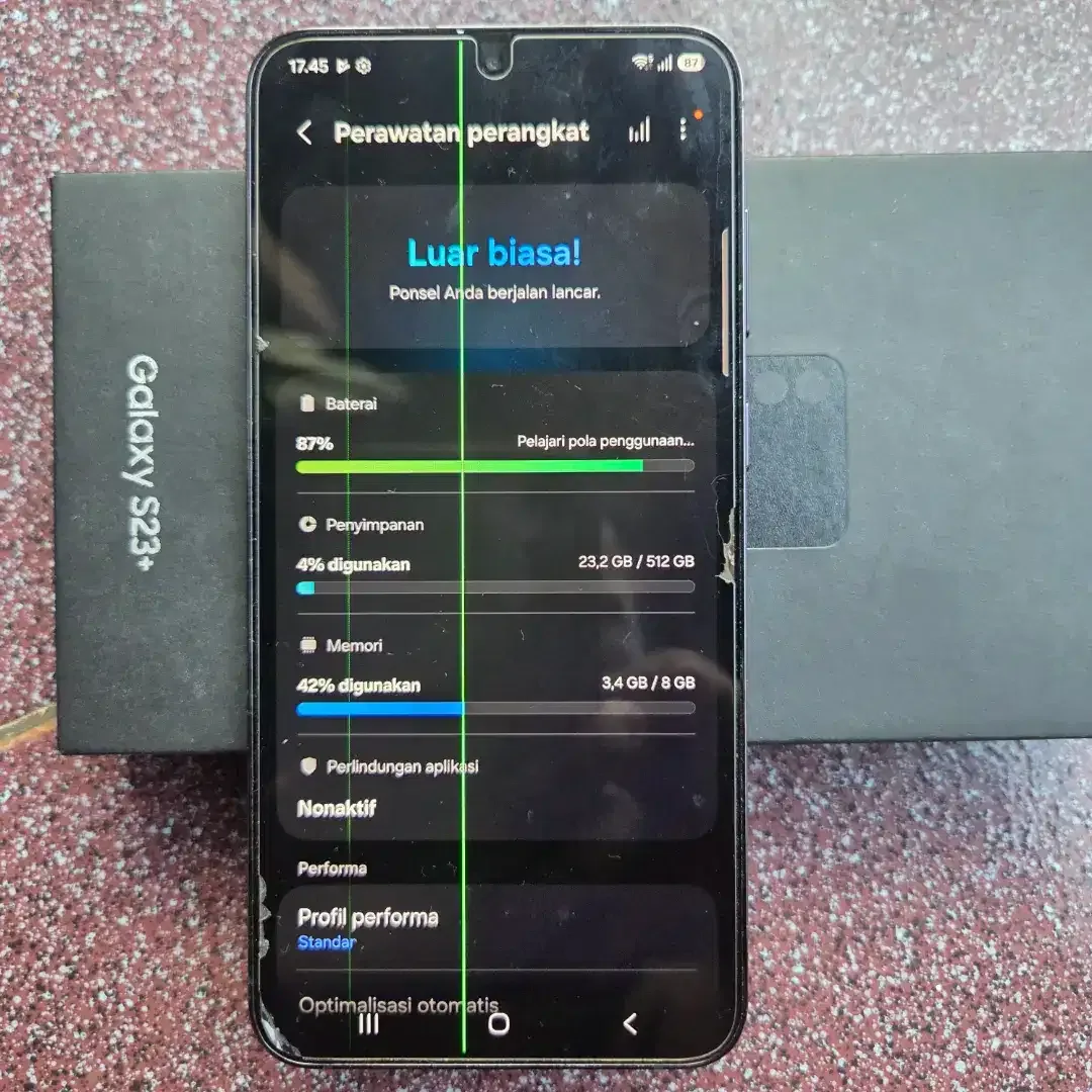 Samsung S23 Plus 12GB / 512 GB Bekas - Image 1 of 5