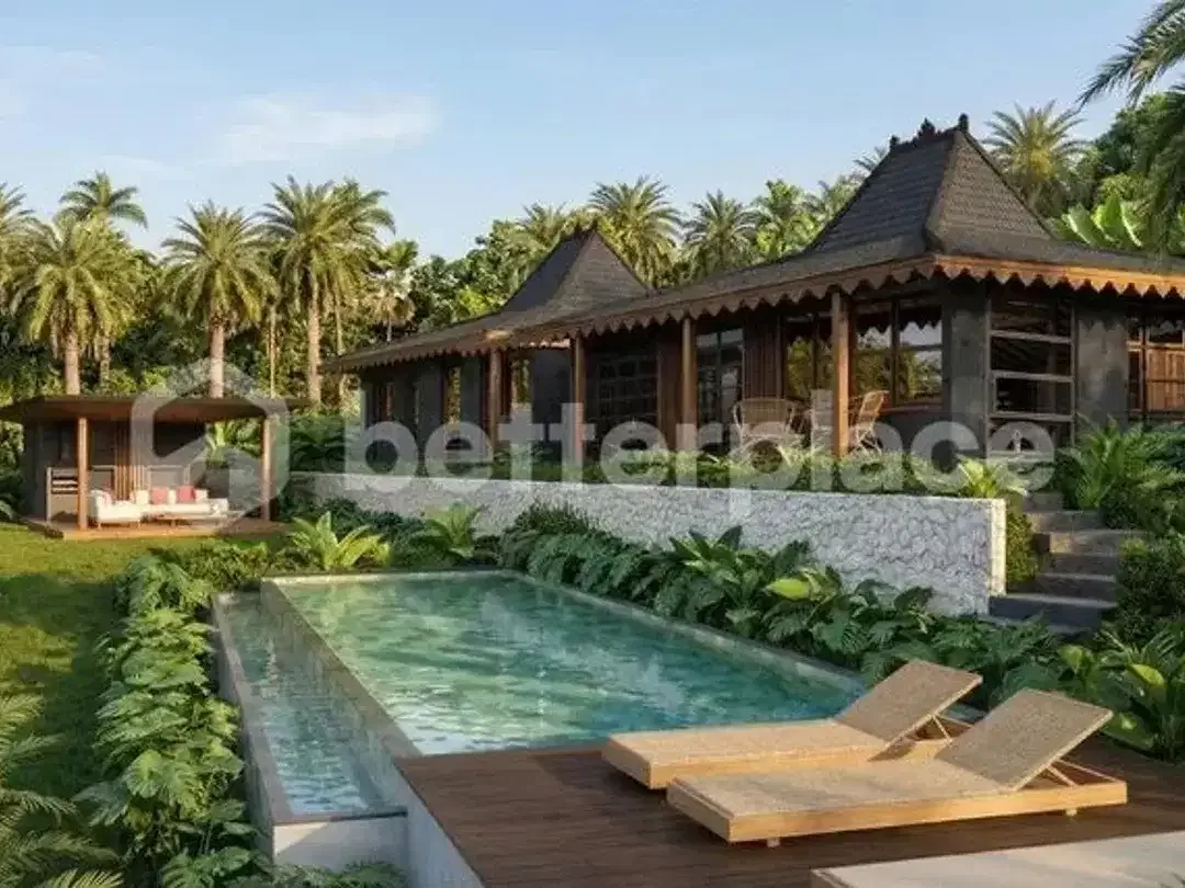 Elegant Freehold 3-Bed Bali Villa Surrounded by Lush Jungle Scenery with Infinity Pool, Sauna, Ice Bath, and Bespoke Artisan Details - Image 1 of 10