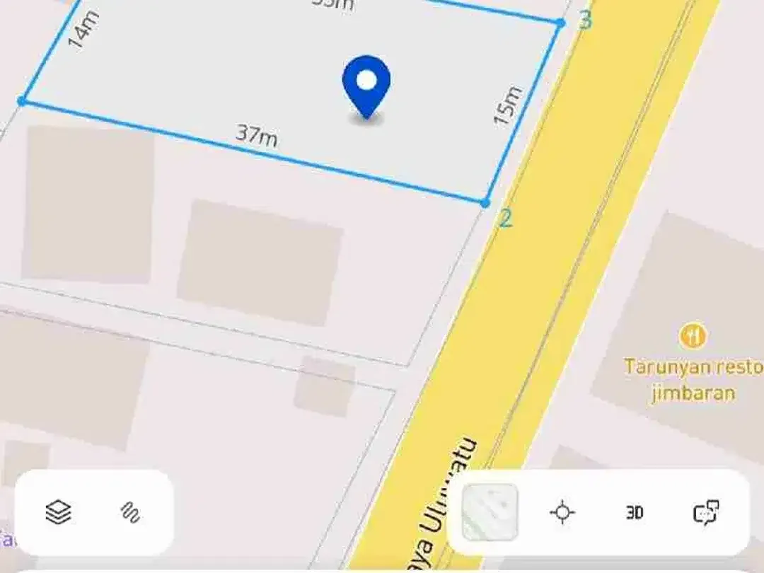 dijual Tanah Premium Plot Kecil di jalan utama uluwatu II Jimbaran Kuta Selatan - Image 7 of 7