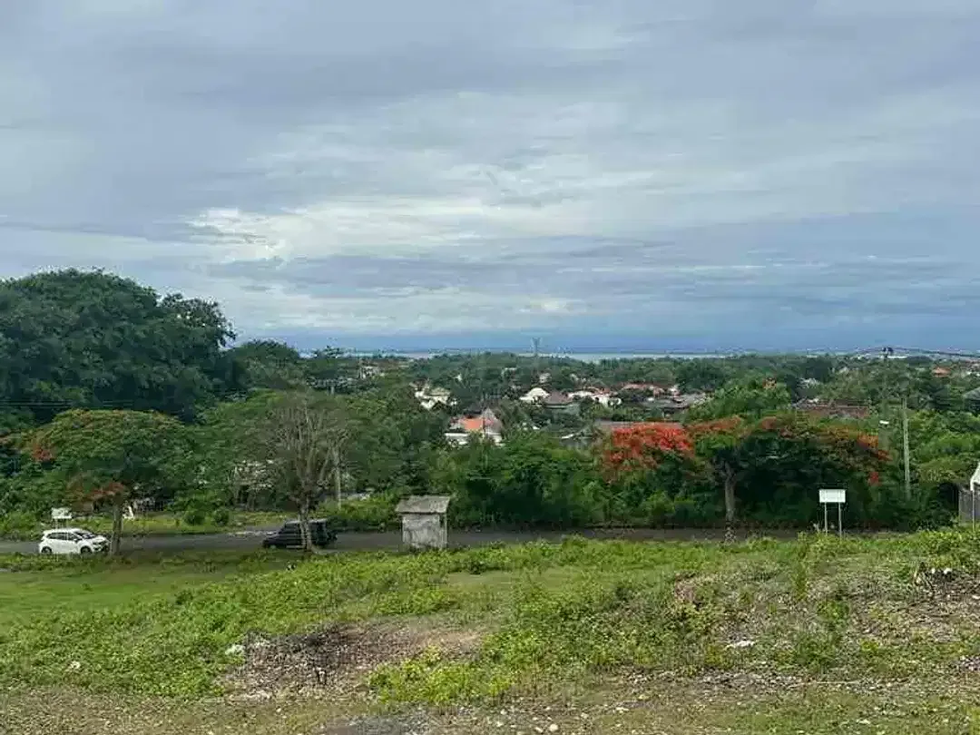 Tanah exclusive di Bukit bintang Ungasan langsung dengan View laut dan Tol Mandara. - Image 1 of 6