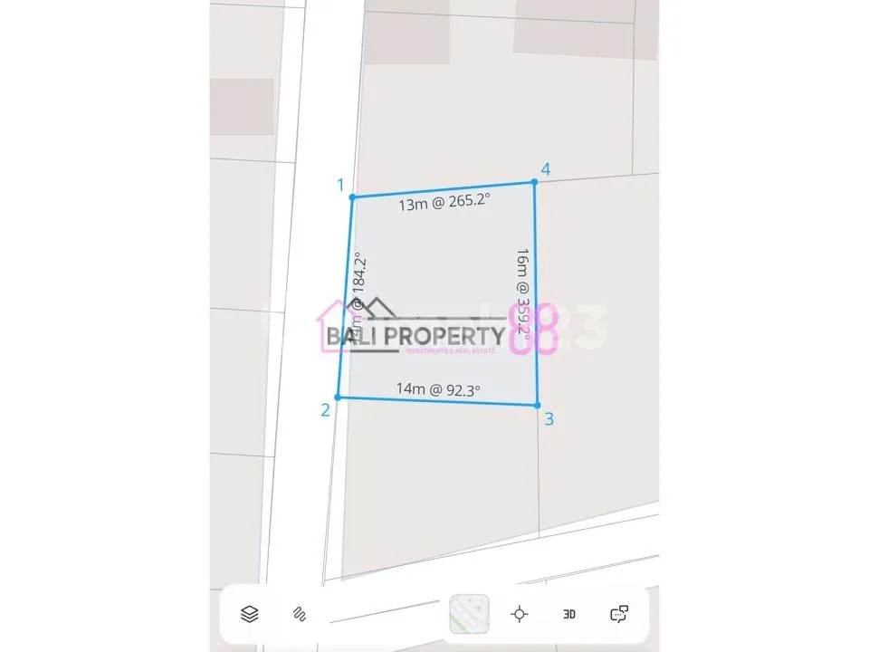 Dijual Tanah Strategis di Jl Pura Lempuyang, Ungasan, Kuta Selatan - Image 3 of 4