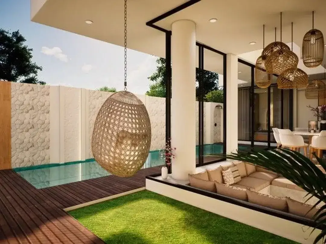 Villa for Sale  Leasehold - 3 bedroom exclusive villa in the center of Berawa,Canggu,Bali - Image 1 of 10