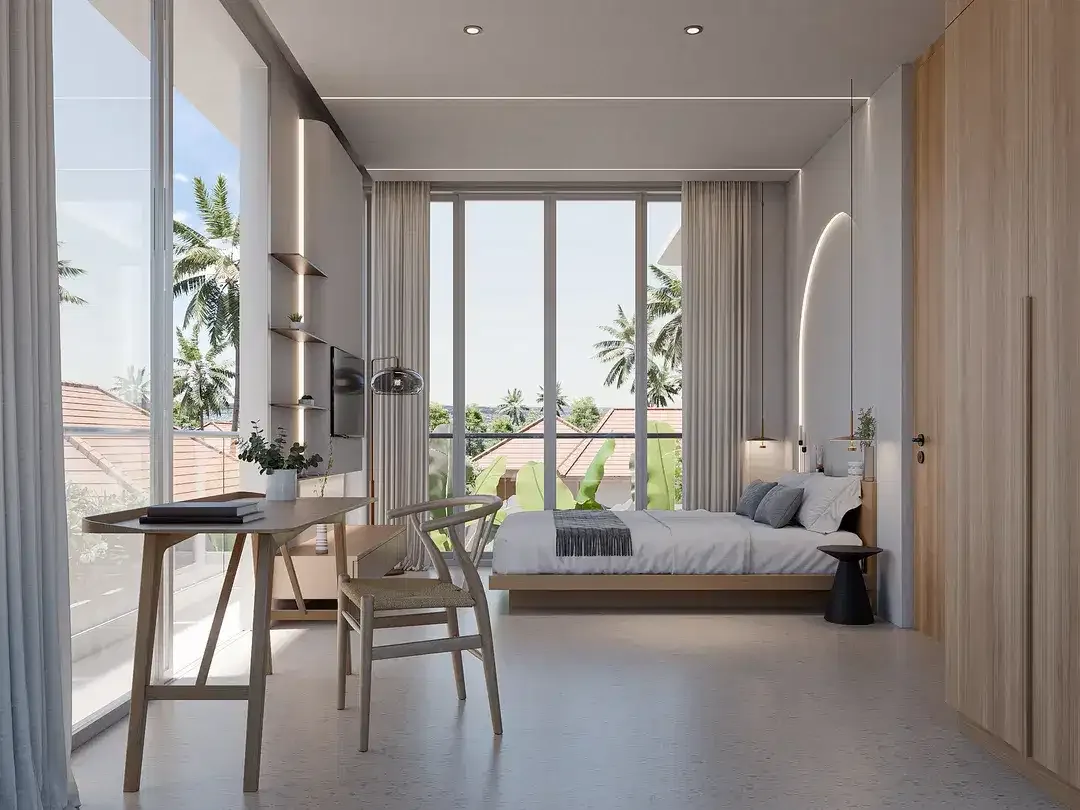 PROMO VILLA LOKASI PREMIUM POSISI PRIVATE DEKAT SUNSET ROAD - Image 4 of 7