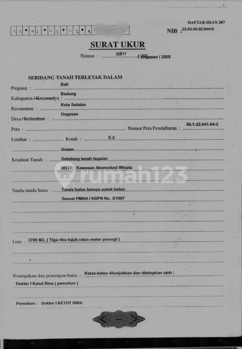 Dijual Tanah Ocean View Green Bowl Ungasan - Image 4 of 4
