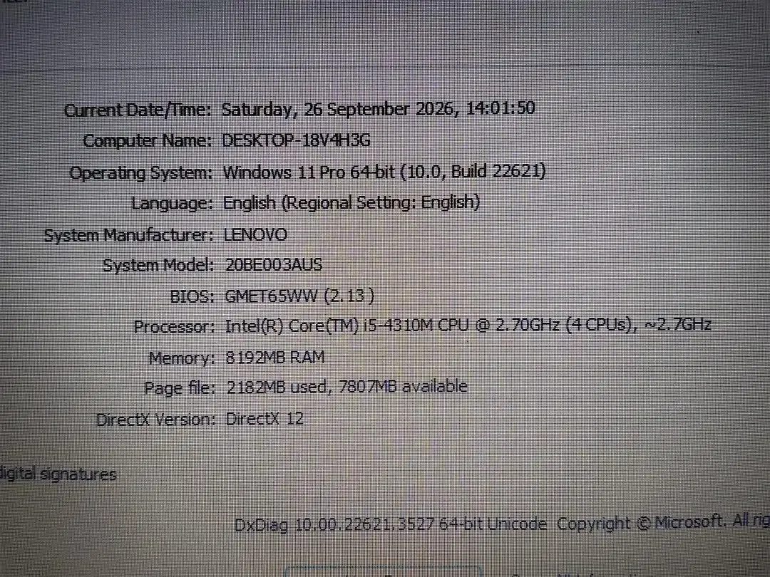 Lenovo ThinkPad T540P Core i5 Ram 8GB SSD 256GB 15in Mulus Murah - Image 10 of 10
