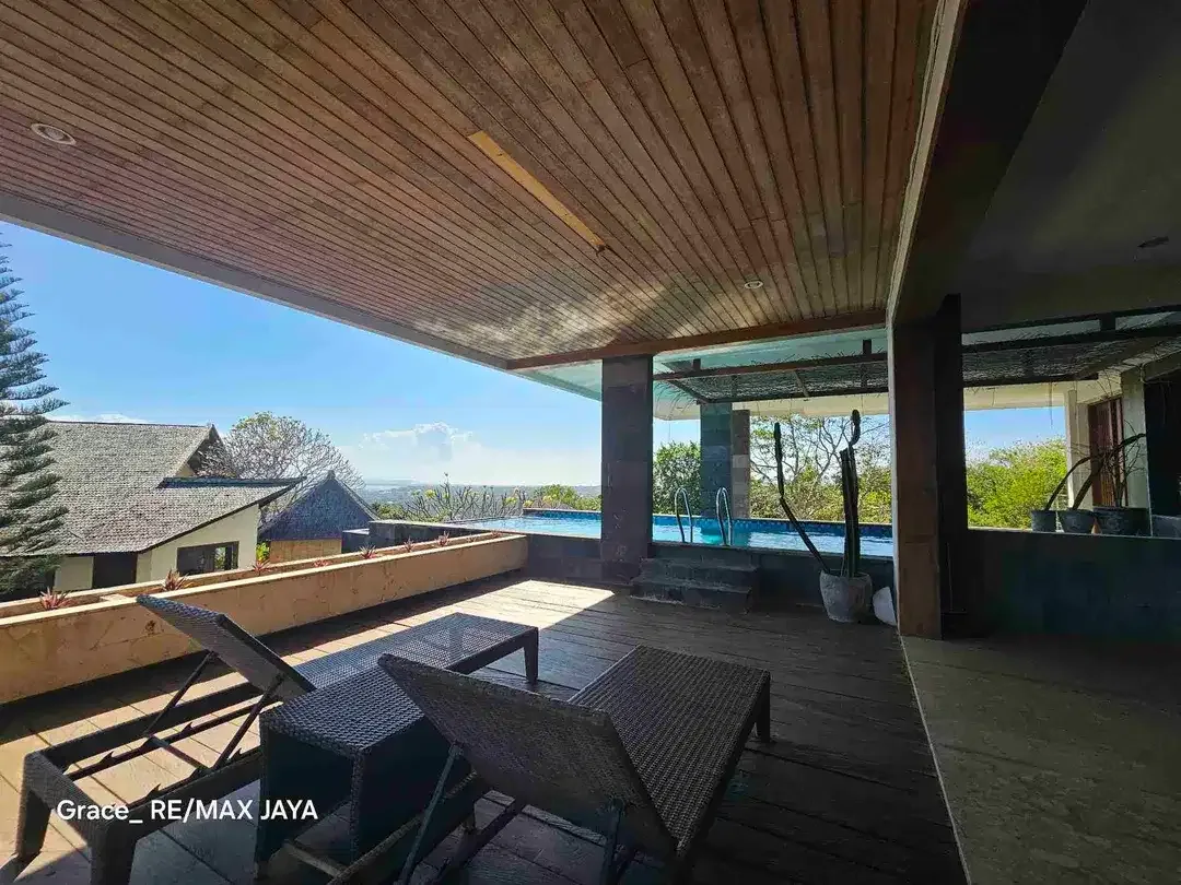 Luxury Hilltop 4-Bedroom Villa at Jimbaran with Panoramic Ocean & Mountain Views - Image 8 of 10