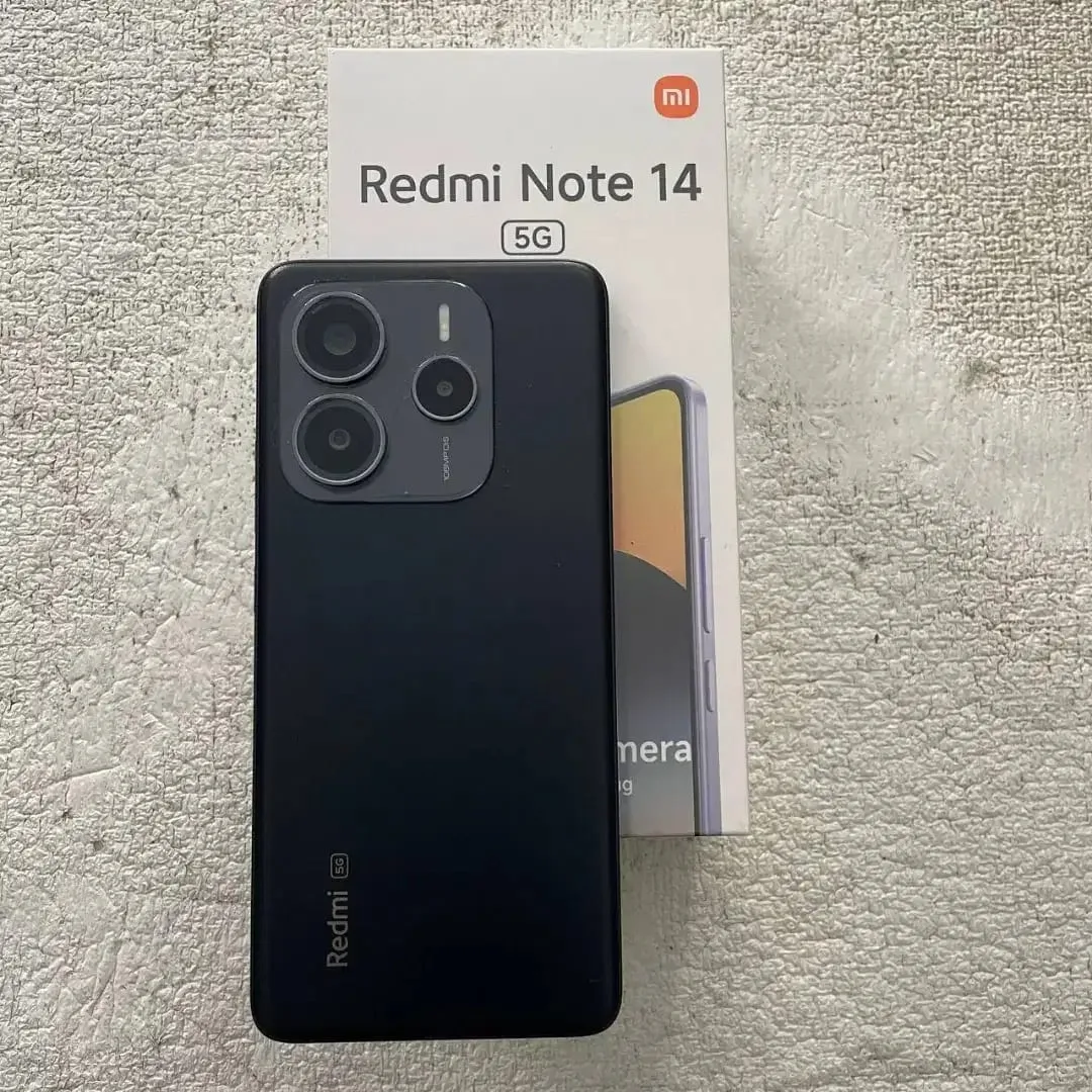 Redmi Note 14 5G Warna Midnight Black 12/512GB - Image 3 of 4