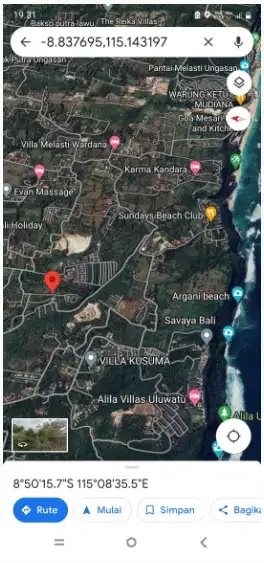 Land for sale / rent, 2nd floor, Ungasan sea view - Image 10 of 10