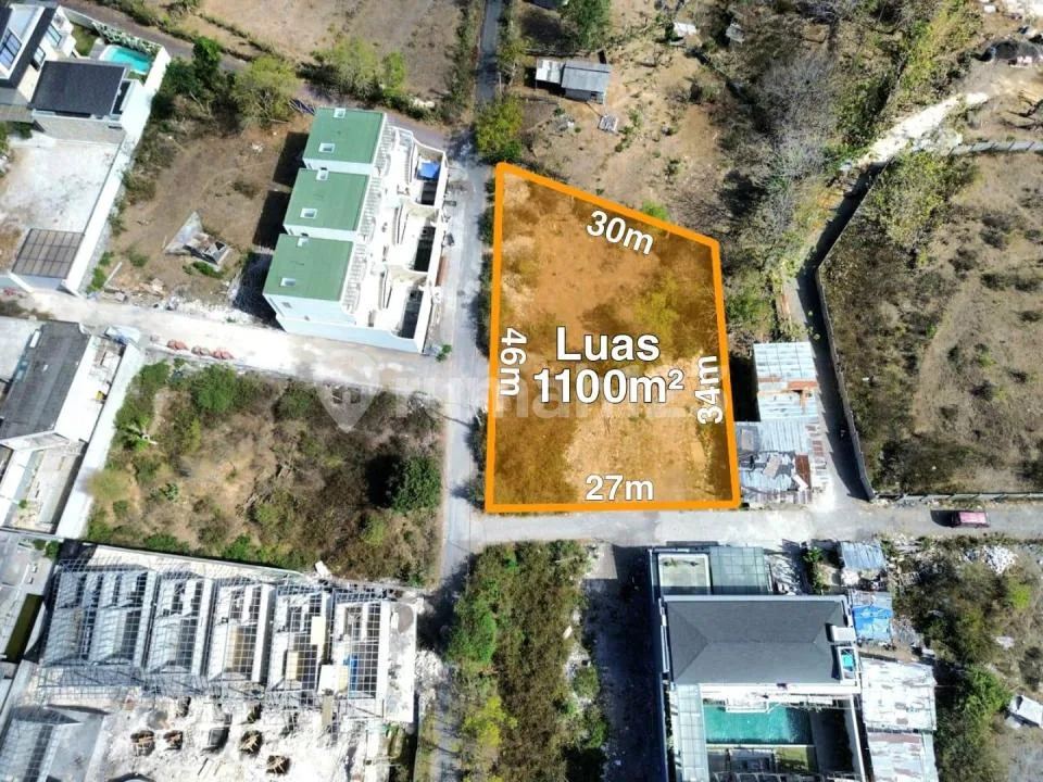 Tanah Zona Pink Dekat Pantai Green Bowl Ungasan - Image 2 of 4