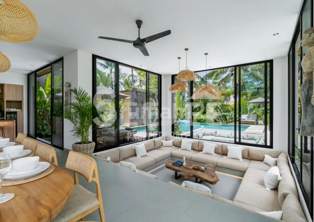 For Lease (Bukan Shm) A Beatiful Villa In Sayan Ubud With Jungle & River View - Price Just Down! - Svlu087 - Image 3 of 4