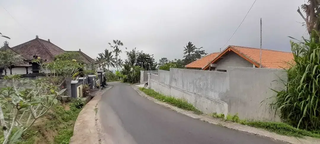Plantation land with mountain and valley views in Baturiti Bali - Image 3 of 10