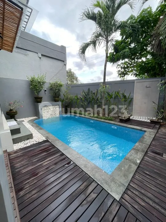 Disewakan/dijual Rumah Private Pool Di Gatsu Barat - Image 2 of 4