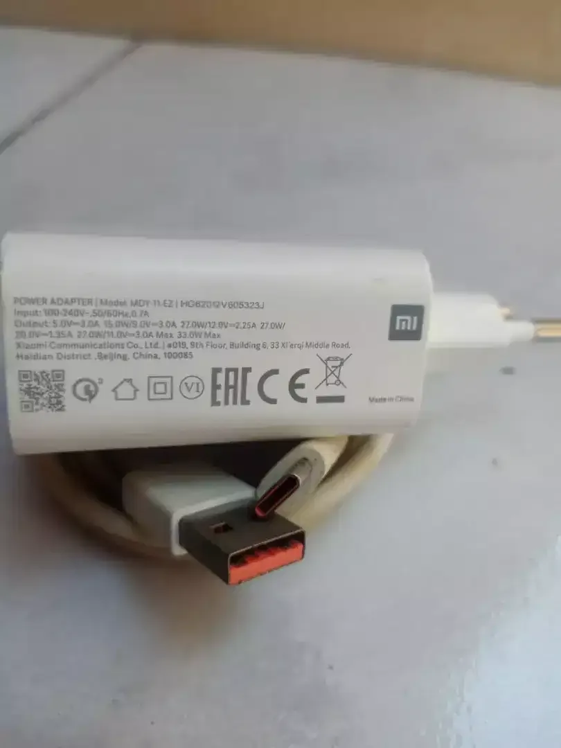 CHARGER REDMI NOTE 10 | 10s | 11 | 11s | 12 ORI BAWAAN HP TIPE C - Image 4 of 5