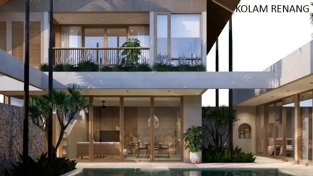 Dijual Villa 3 Kamar Tidur di tengah areal villa elite di Jimbaran. - Image 2 of 10