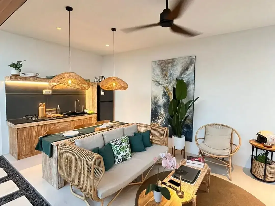 VILLA NEW 2BR PRIVAT POOL LOCATION KEROBOKAN CLOSE SEMINYAK - Image 4 of 10
