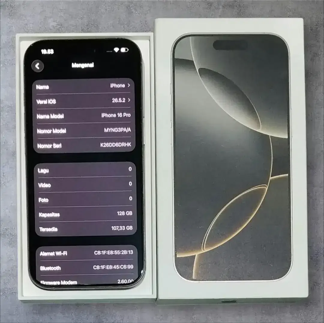 Iphone 16 Pro 128 GB Ex ibox Istimewa - Image 2 of 3
