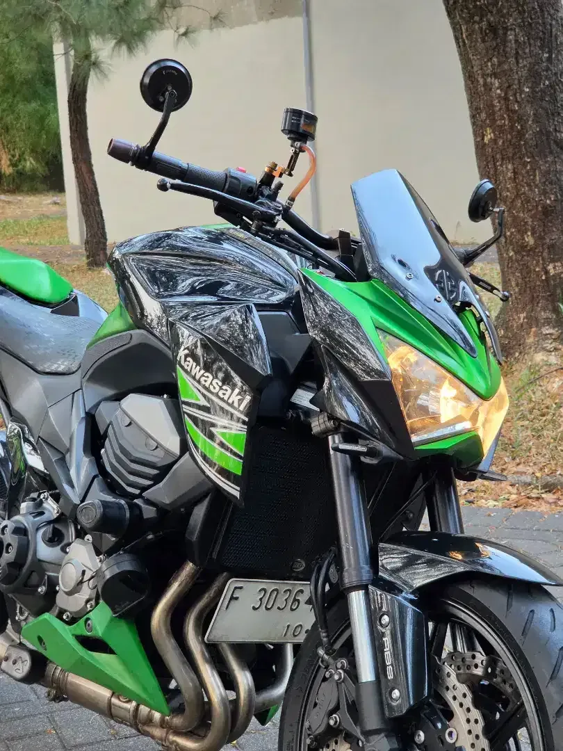 Moge Naked Kawasaki Z800 th 2014 km18rb Antik Siap Gas Turing Like New - Image 5 of 10