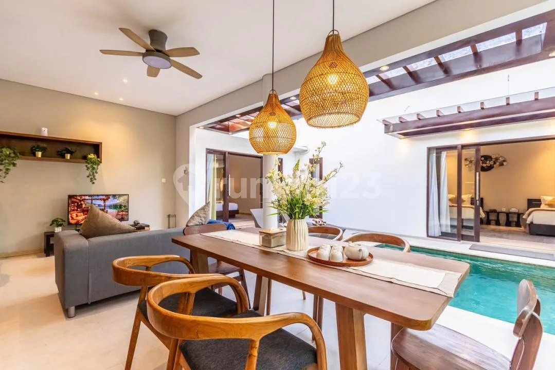 Villa Modern 2 BR Fully Furnished di Umalas Seminyak - Image 2 of 4
