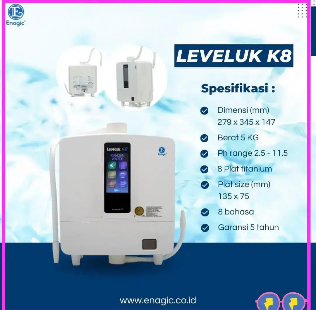 Mesin kangen water K8 baru segel. Free kirim pasang seluruh Indonesia - Image 5 of 10