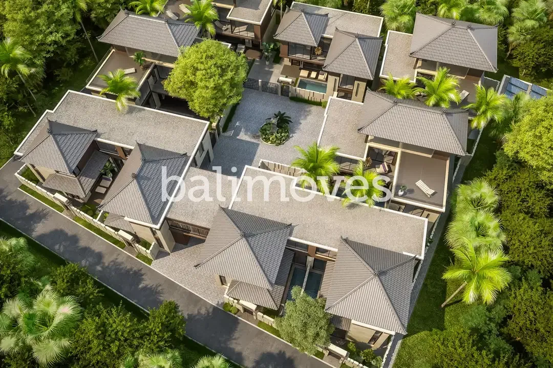 Sedang Dibangun Villa Menawan Tiga Kamar Tidur Di Tepi Pantai Sanur - Image 10 of 10