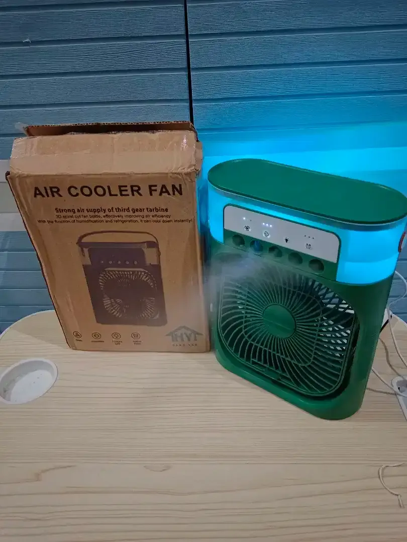 Kipas Mini Ac Portable Air Cooler Fan 10W Uk. 19x8x25cm Ada 3kecepatan - Image 5 of 10