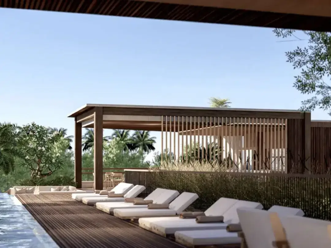 Vila dan apartemen premium di pusat Canggu dengan pemandangan sawah - Image 1 of 10