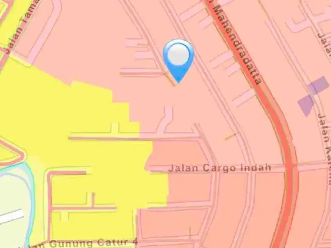 Di jual tanah luas 495 M2 di jalan cargo indah selatan Citraland Denpasar - Image 7 of 10