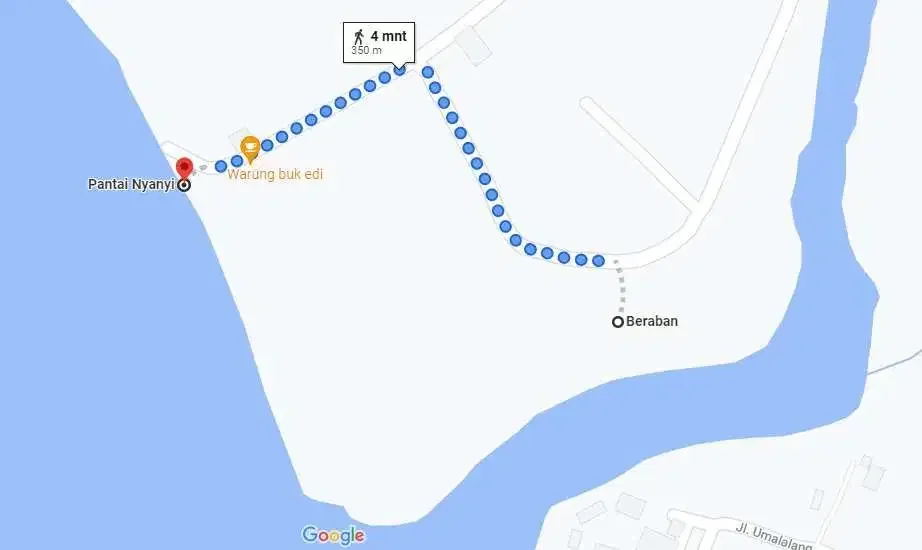 DIJUAL TANAH VIEW PANTAI NYANYI TABANAN - Image 3 of 8