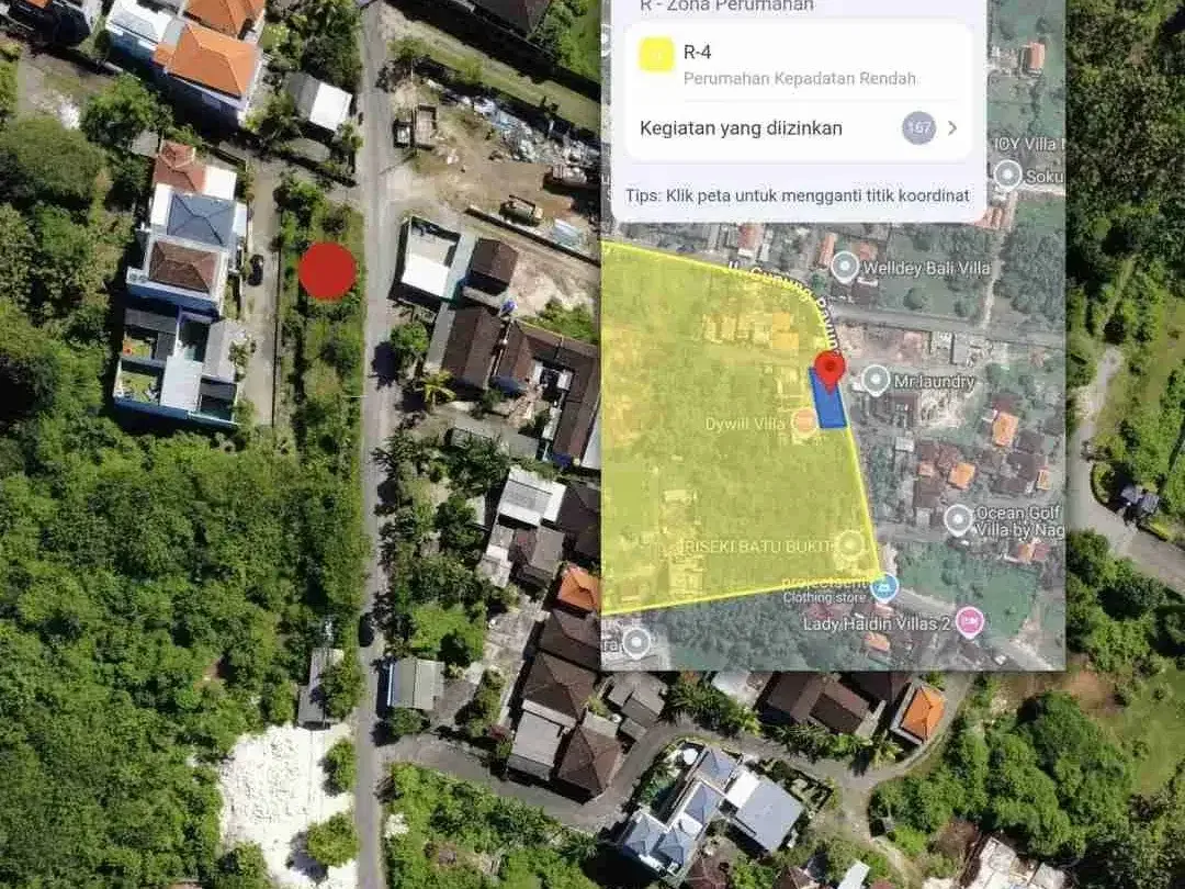 Dijual tanah di Jalan Utama Gunung Payung, Kutuh, Kuta Selatan, Badung - Bali. - Image 4 of 4