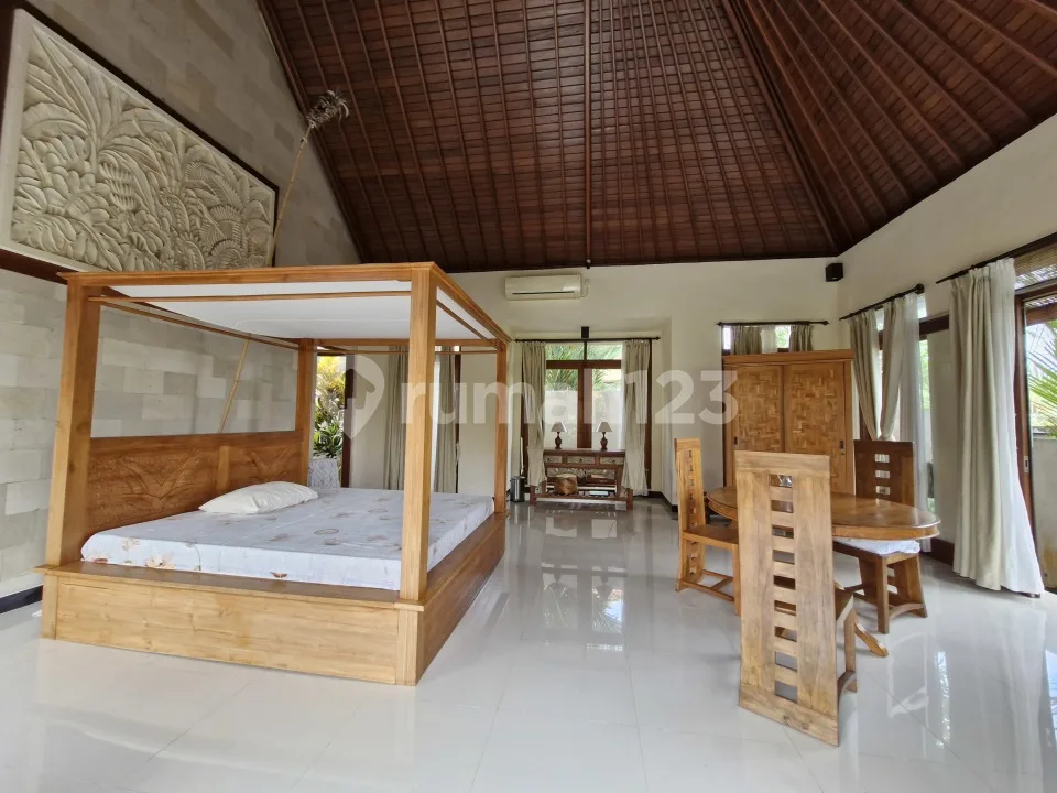 Villa Leasehold 15 Tahun Siap Huni Kolam Renang Pribadi di Ubud - Image 2 of 4