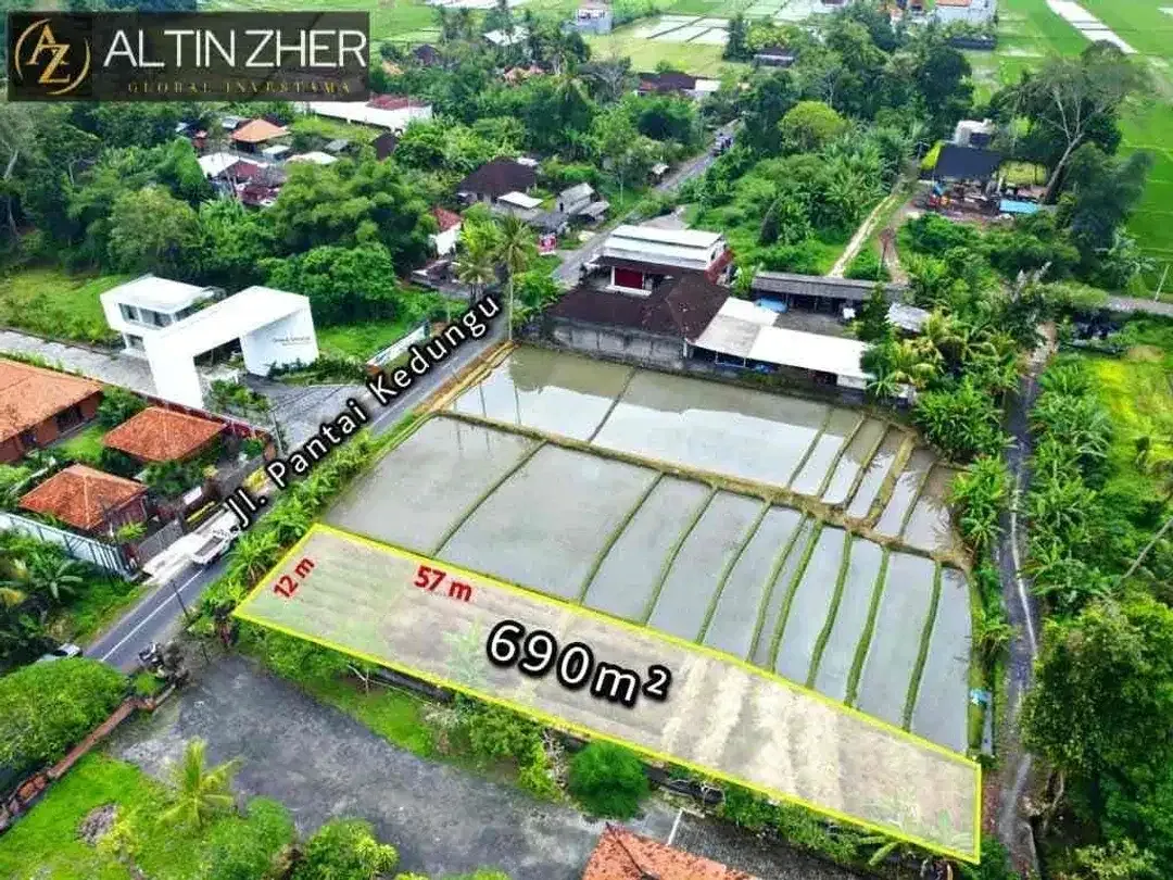 Dijual tanah komersil di jalan utama kedungu kawasan pantai - Image 7 of 9