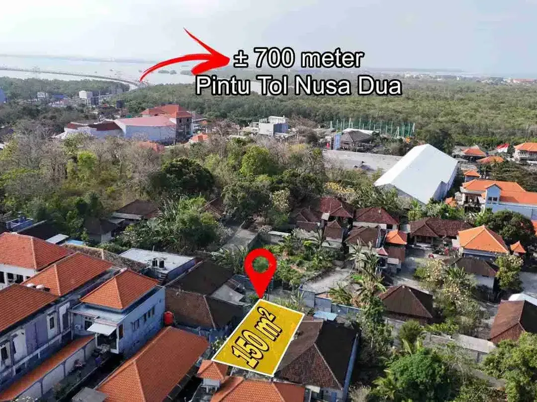 Tanah Plot Kecil Link Rumah Kost Siligita Nusa Dua Bali - Image 1 of 10