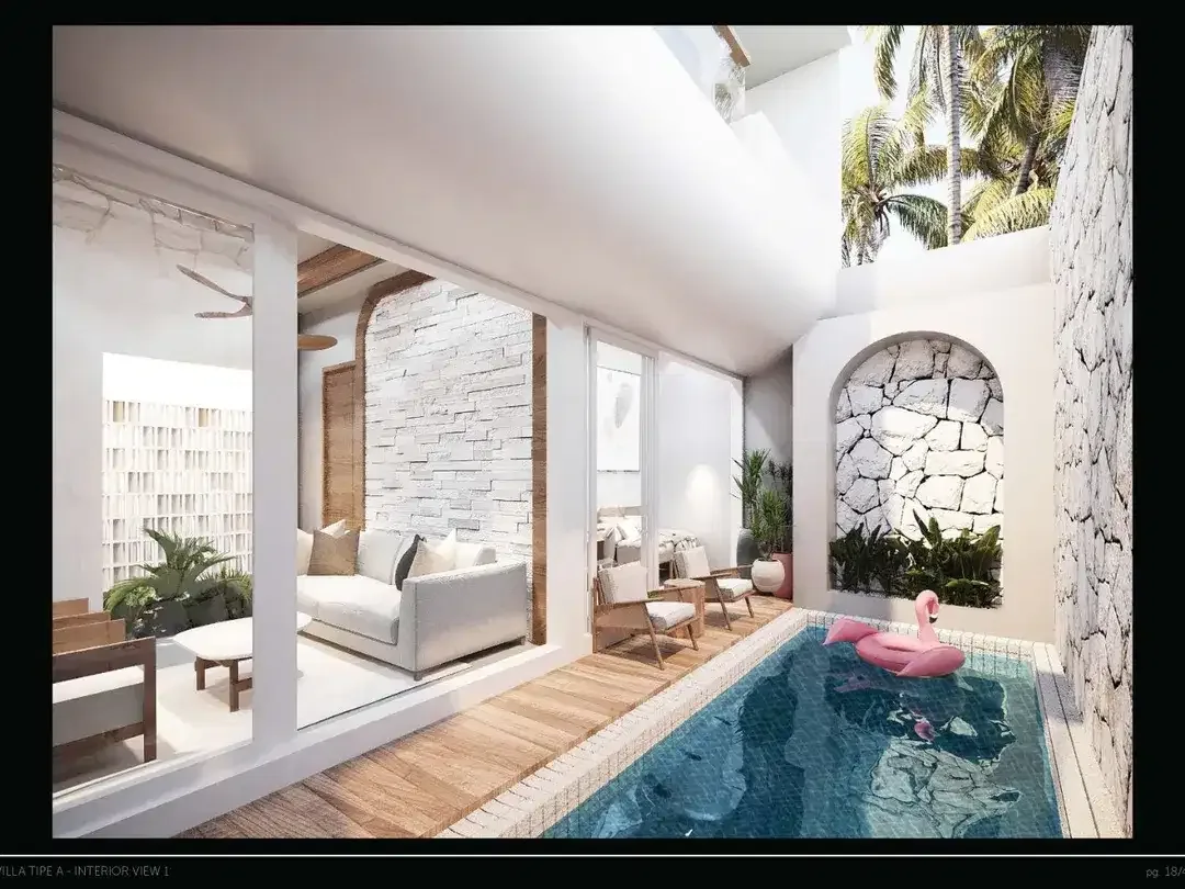 Dijual villa di nyitdah kedunggu LAST UNIT RIVER TROPICAL VILLA - Image 9 of 10