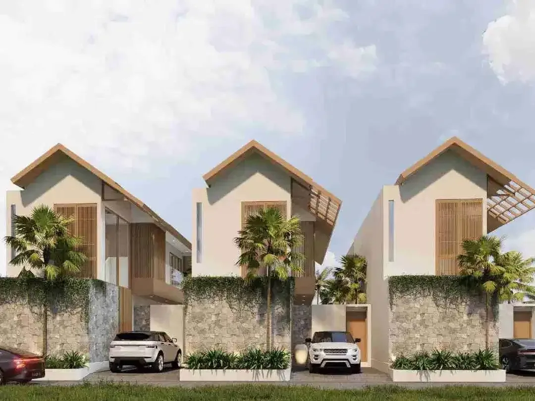 Villa Modern Tropical Semi Furnished, Lokasi Strategis di Cepaka, Munggu dekat Canggu - Image 1 of 10
