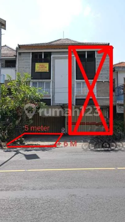 Ruko 3Lantai Pinggir Jalan Utama Cokroaminoto Denpasar - Image 1 of 4