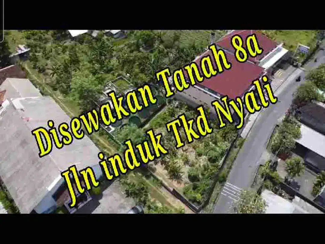 Disewakan Tanah 8a di Jln induk Tukad Nyali Sanur Bali - Image 1 of 10