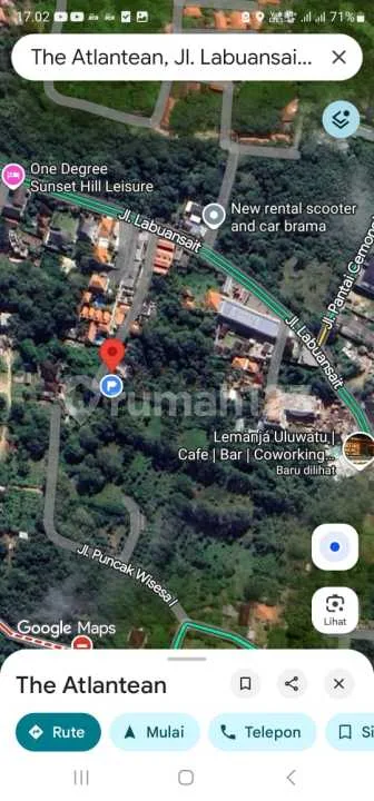 Prime Labuan Sait Land 215 Sqm Near Bingin Beach V155 - Image 4 of 4