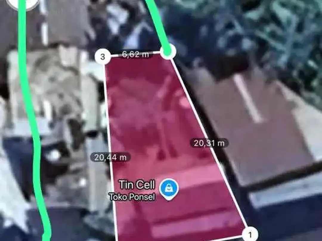 DIJUAL TANAH LUASAN KECIL PINGGIR JALAN RAYA MUNGGU TANAH BONUS BANGUNAN WARUNG - Image 4 of 5