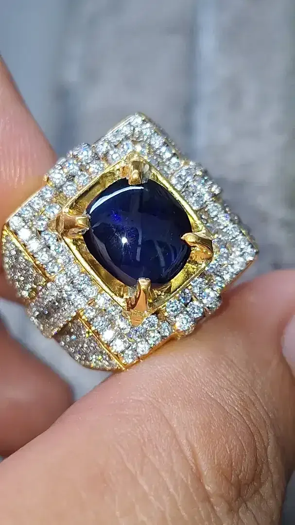 Blue sapphire deep blue/vivid blue - Image 2 of 4