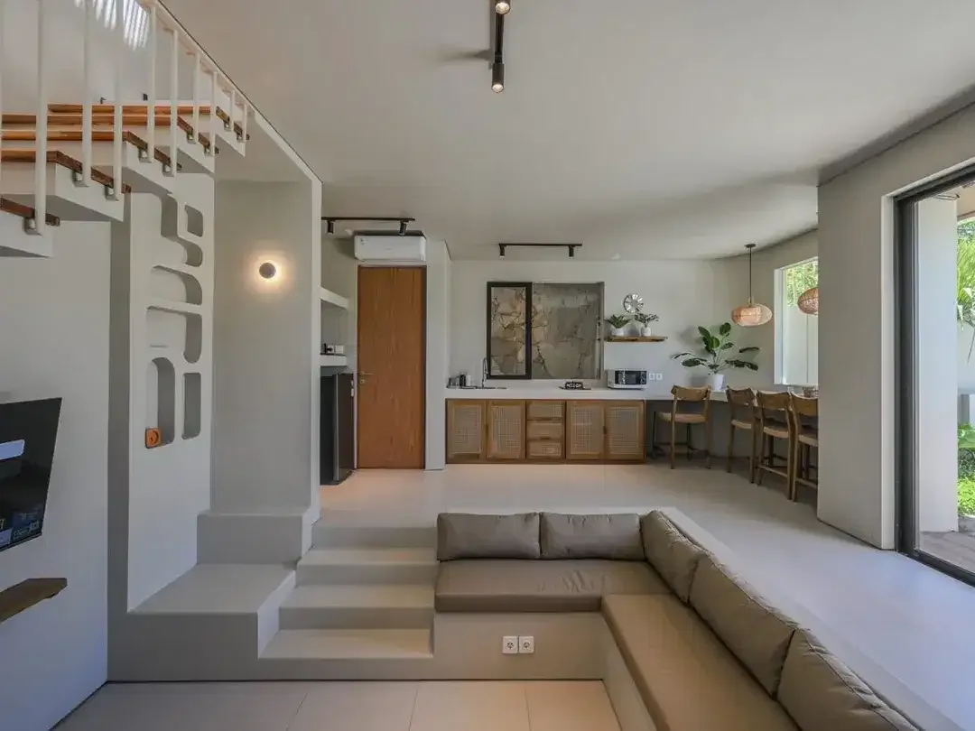 Villa Baru 2 Kamar Tidur dengan Pemandangan Laut di Pecatu untuk Disewa - Image 3 of 10