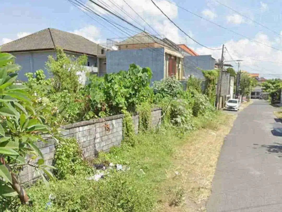TANAH PREMIUM BADAK AGUNG 100 METER DARI JALAN UTAMA COK AGUNG TRESNA RENON SUDAH TEMBOK KELILING - Image 7 of 10