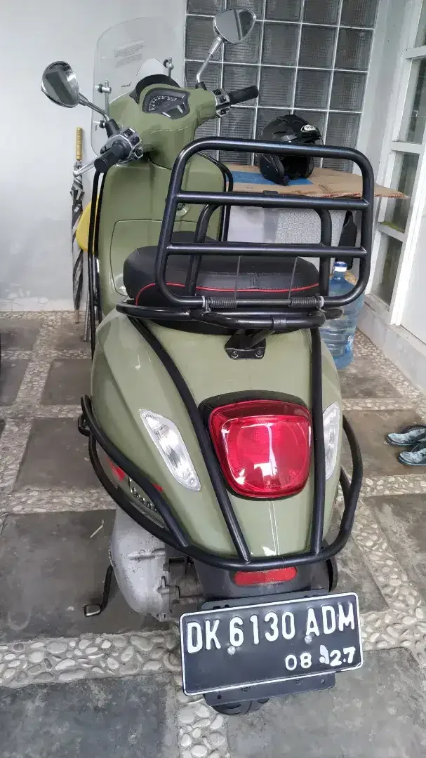 VESPA SPRINT S 150 I-GET ABS Aksesoris 11jtan Helm Half Face Vespa Ori - Image 5 of 6