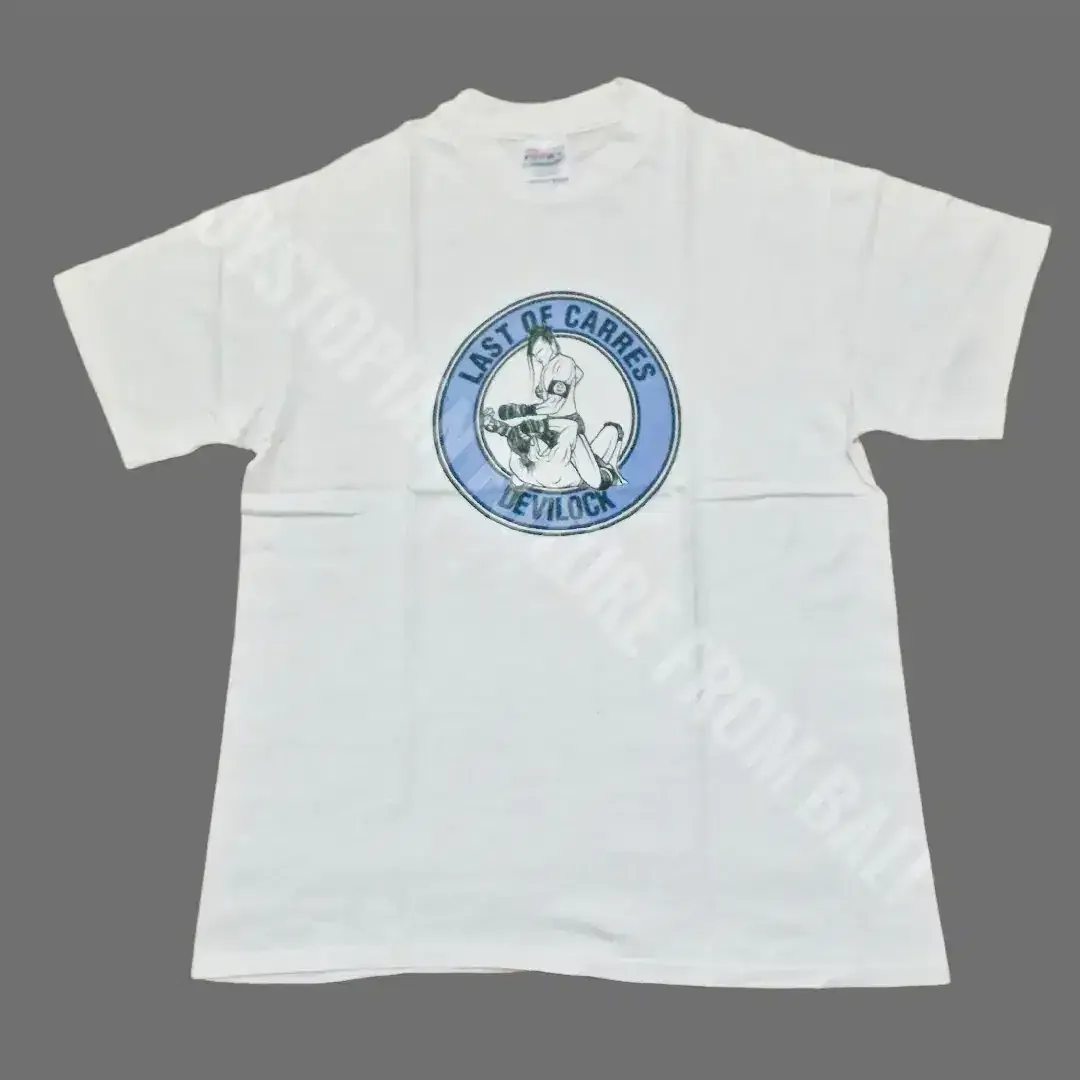 Rare Vintage 90's T-shirt Devilock Japan - Last Of Carres - Image 1 of 5