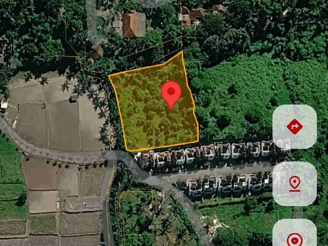DIJUAL CEPAT TANAH KAWASAN VILLA & RESORT di KEMENUH UBUD GIANYAR BALI - Image 6 of 6
